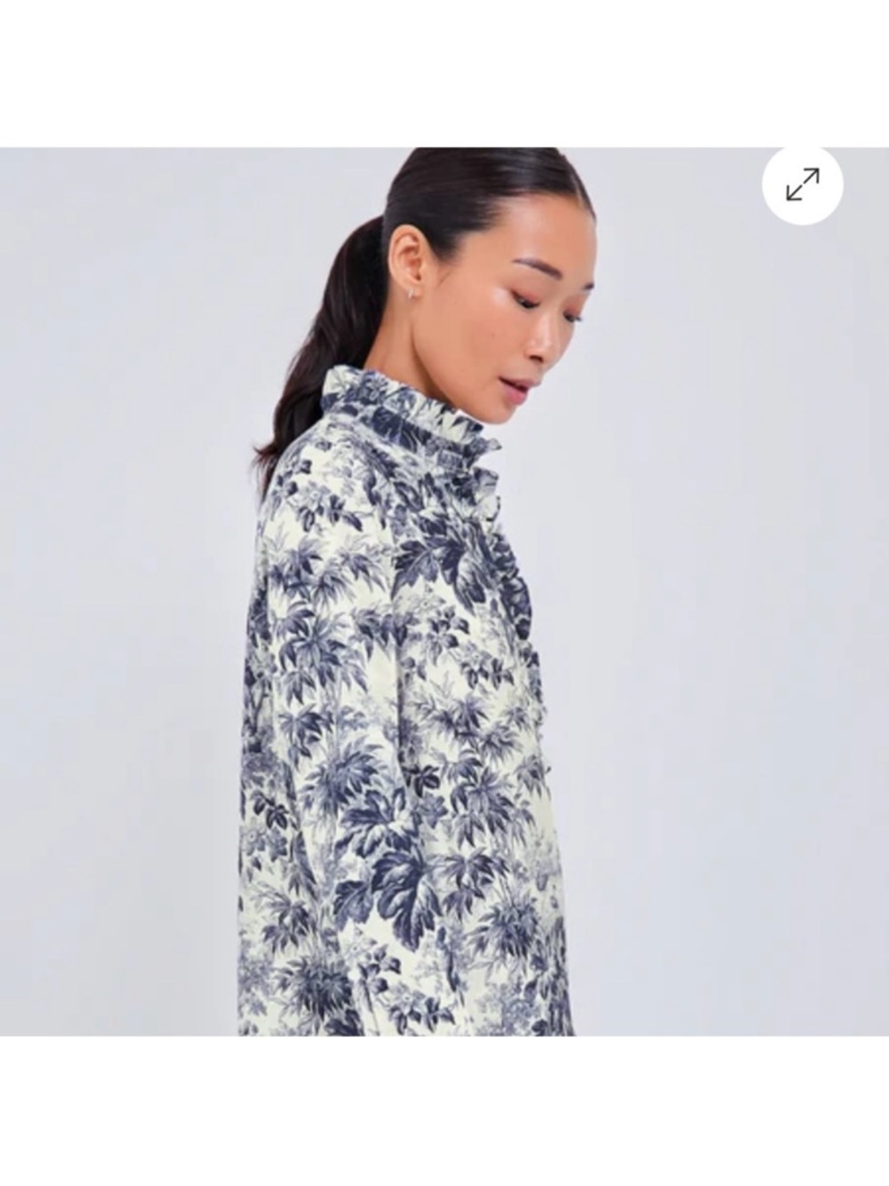 Tuckernuck NWT Navy and Cream Toile Tate Dress-